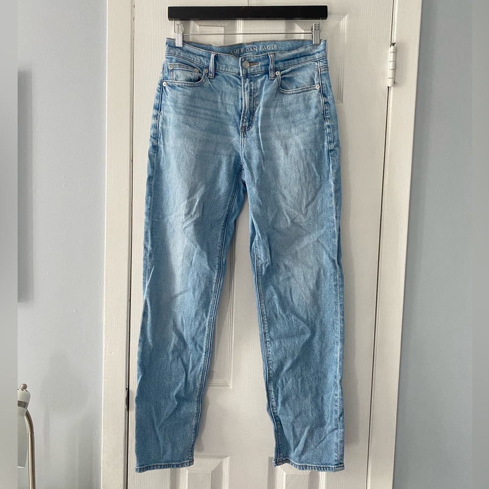 american eagle straight leg jeans